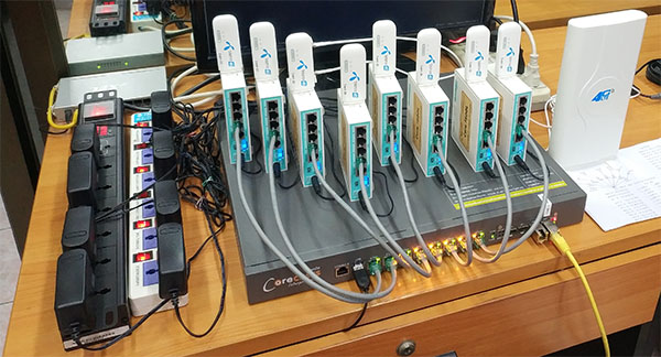 ภาพตัวอย่างบางส่วนของระบบอินเตอร์เน็ตสำหรับงานอีเว้นท์